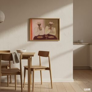 Cowgirl Wall Art Print, Pink Western Decor, Trendy Girls Night Poster, Modern Wine Dinner Gallery Wall Art, Kitchen Wall Decor - Image 10