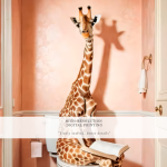 Funny Giraffe on Toilet Poster – Quirky Bathroom Wall Art, Whimsical Animal Print, Surreal Digital Download Home Decor - Image 6