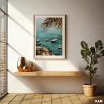Ocean Wall Art – Premium Printable Ocean Poster for Coastal Beach Theme Home Decor - Image 2