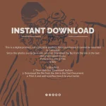 Girly Wall Art – Feminine Red & Pink Illustration for Modern Bedroom Decor - Image 10