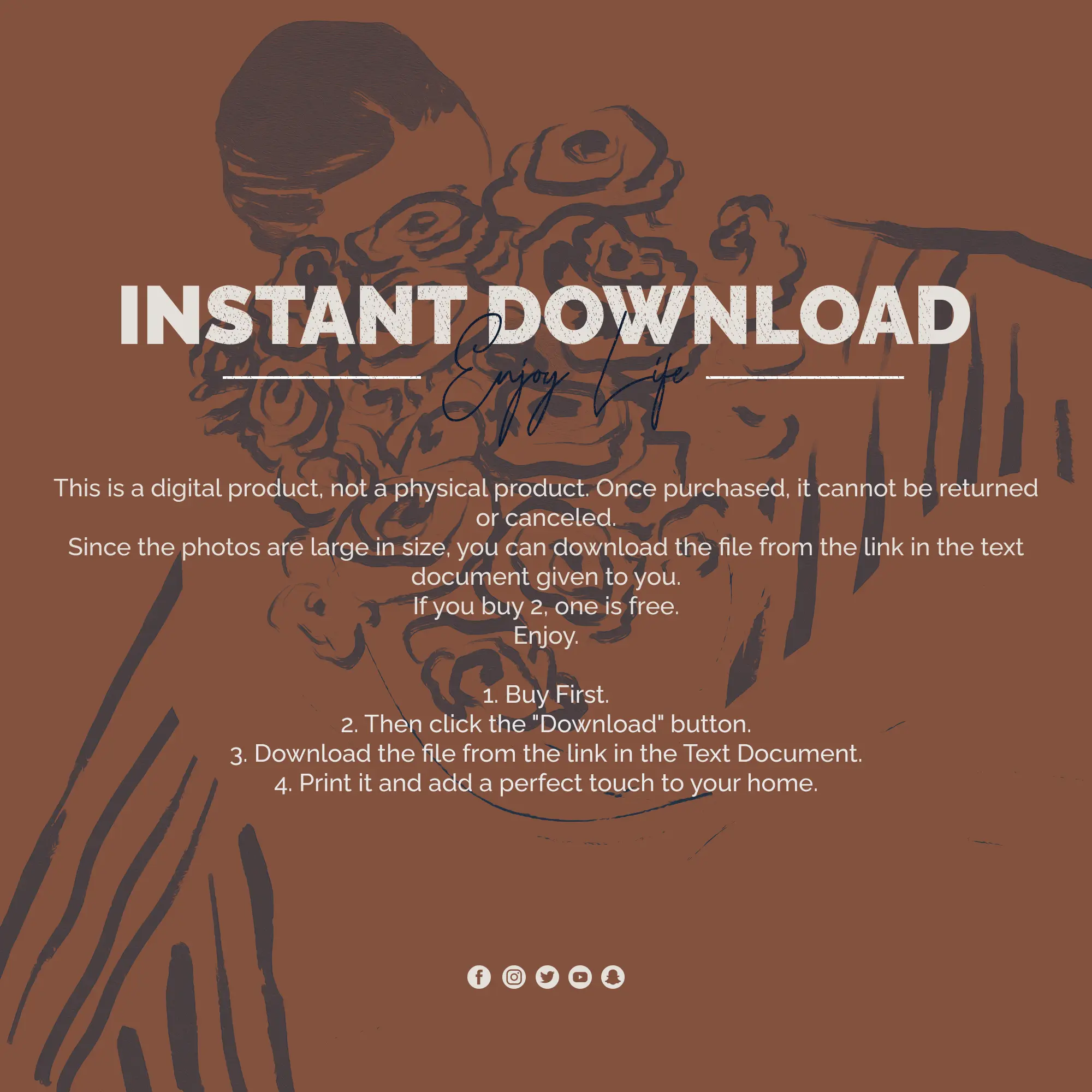 minimalist-wall-art Girly Wall Art – Feminine Red & Pink Illustration for Modern Bedroom Decor - Image 10