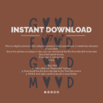 Bedroom Wall Art – Good Mood Motivational Poster with Red Heart | Minimalist Positive Quote Printable - Image 10