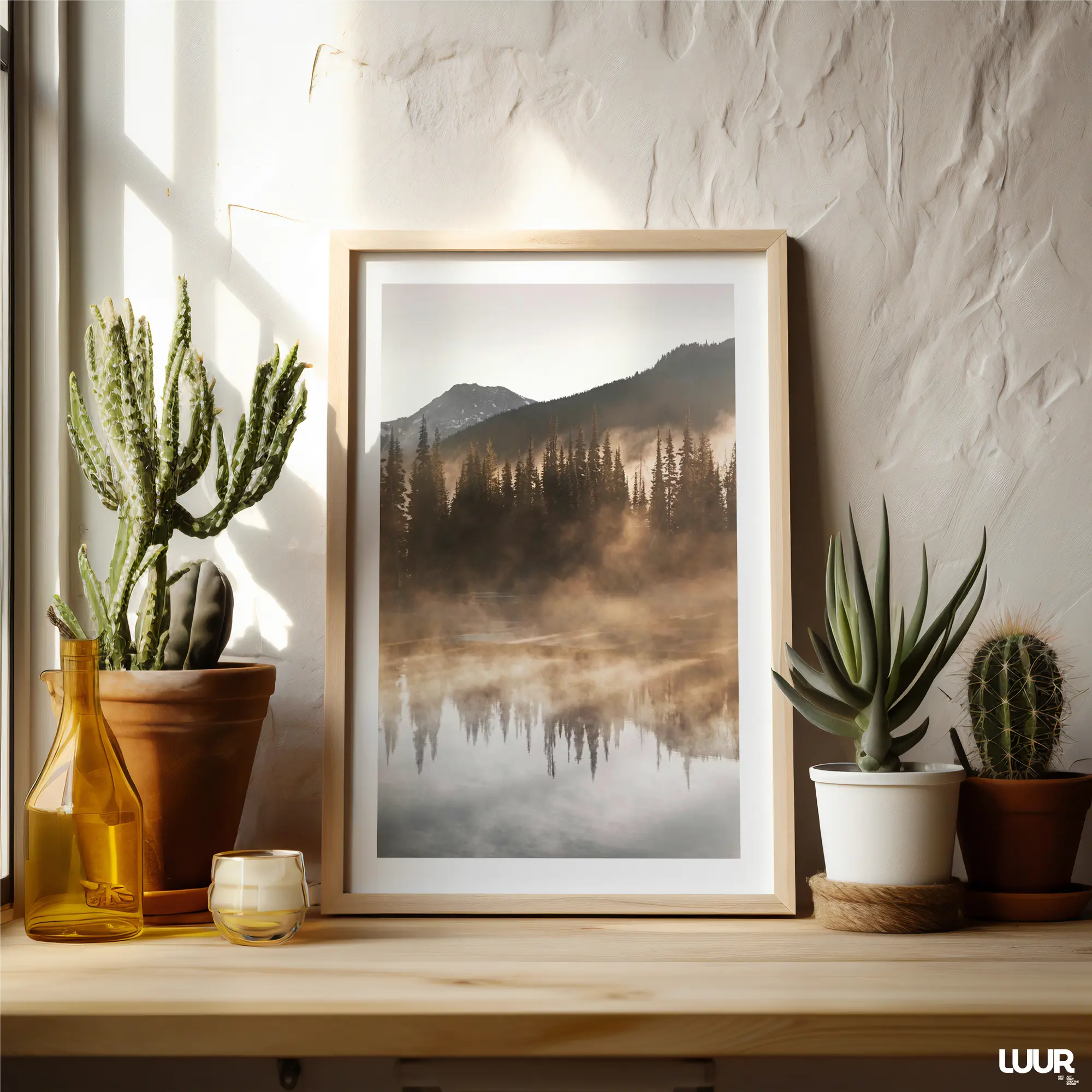 Mountain Wall Art, Large Mountain Landscape Wall Art Print, Misty Forest Lake Nature Poster, Modern Neutral Home Decor, Digital Download Mountain Wall Art, Large Mountain Landscape Wall Art Print, Misty Forest Lake Nature Poster, Modern Neutral Home Decor, Digital Download
