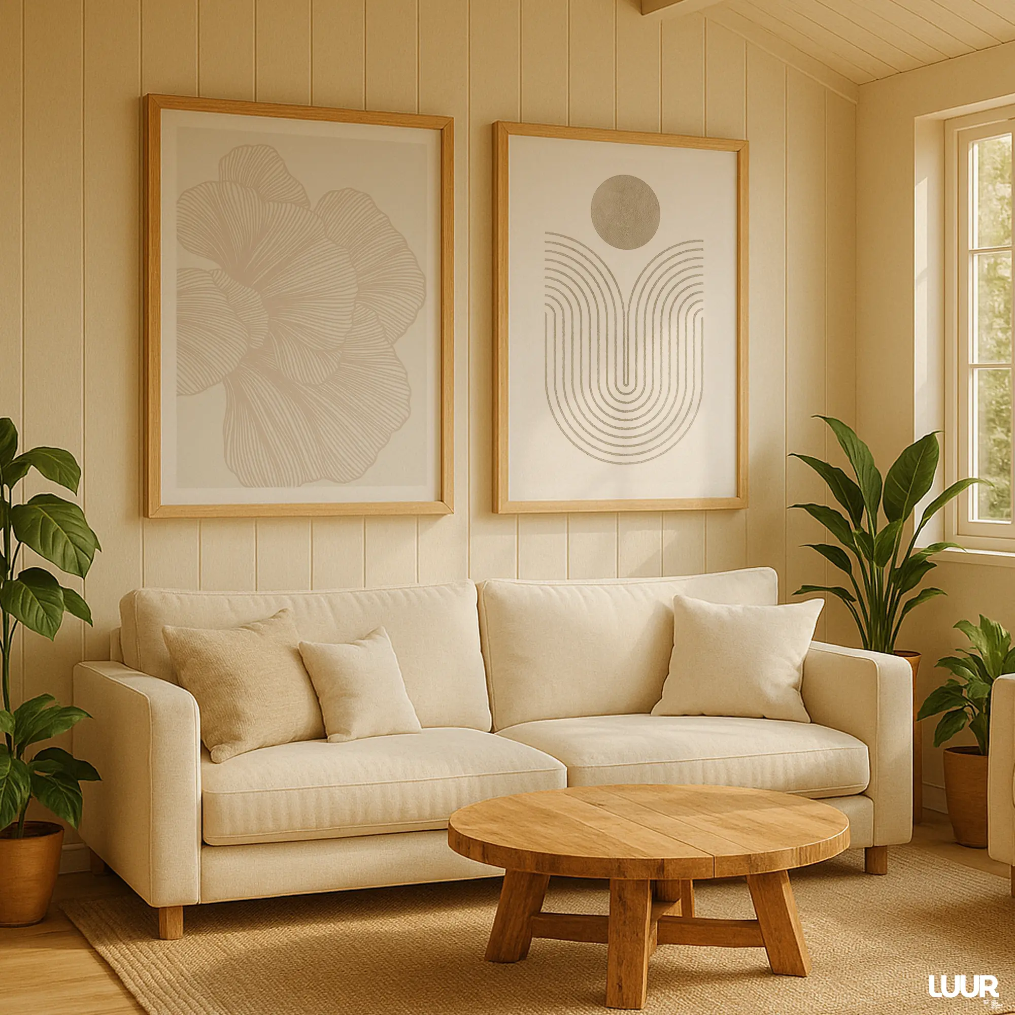 line-wall-art-set Line Art Wall Art Set of 2 – Minimal Abstract Beige Printable Decor - Image 5