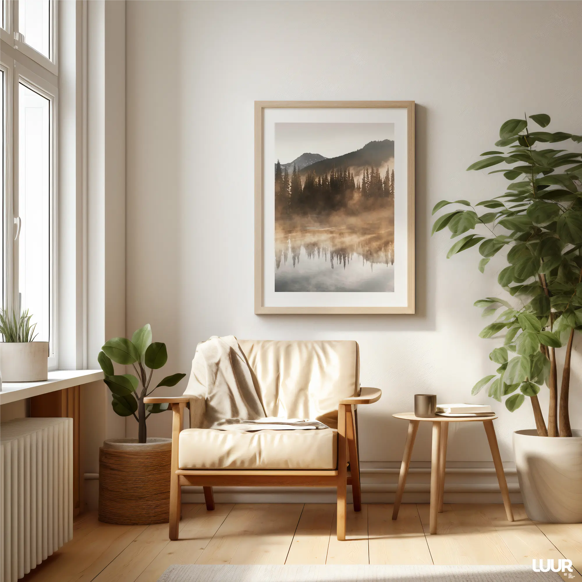 Mountain Wall Art, Large Mountain Landscape Wall Art Print, Misty Forest Lake Nature Poster, Modern Neutral Home Decor, Digital Download Mountain Wall Art, Large Mountain Landscape Wall Art Print, Misty Forest Lake Nature Poster, Modern Neutral Home Decor, Digital Download