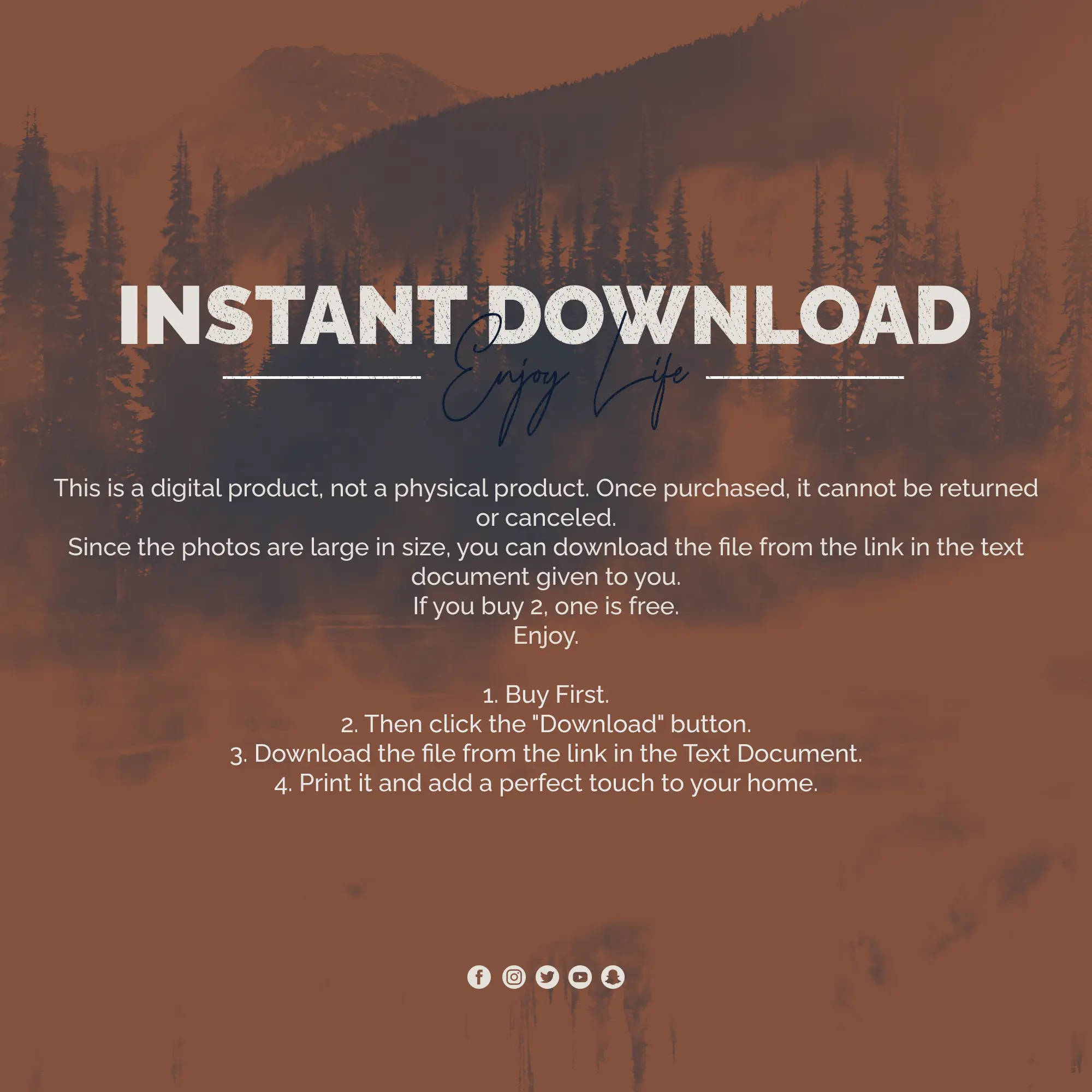 Mountain Wall Art, Large Mountain Landscape Wall Art Print, Misty Forest Lake Nature Poster, Modern Neutral Home Decor, Digital Download Mountain Wall Art, Large Mountain Landscape Wall Art Print, Misty Forest Lake Nature Poster, Modern Neutral Home Decor, Digital Download