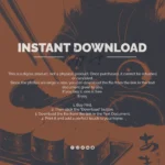 Japanese Wall Art Black Cat Wall Art Print, Cute Sushi Cat Poster, Modern Wall Decor for Kitchen Living Room, Instant Digital Download - Image 10