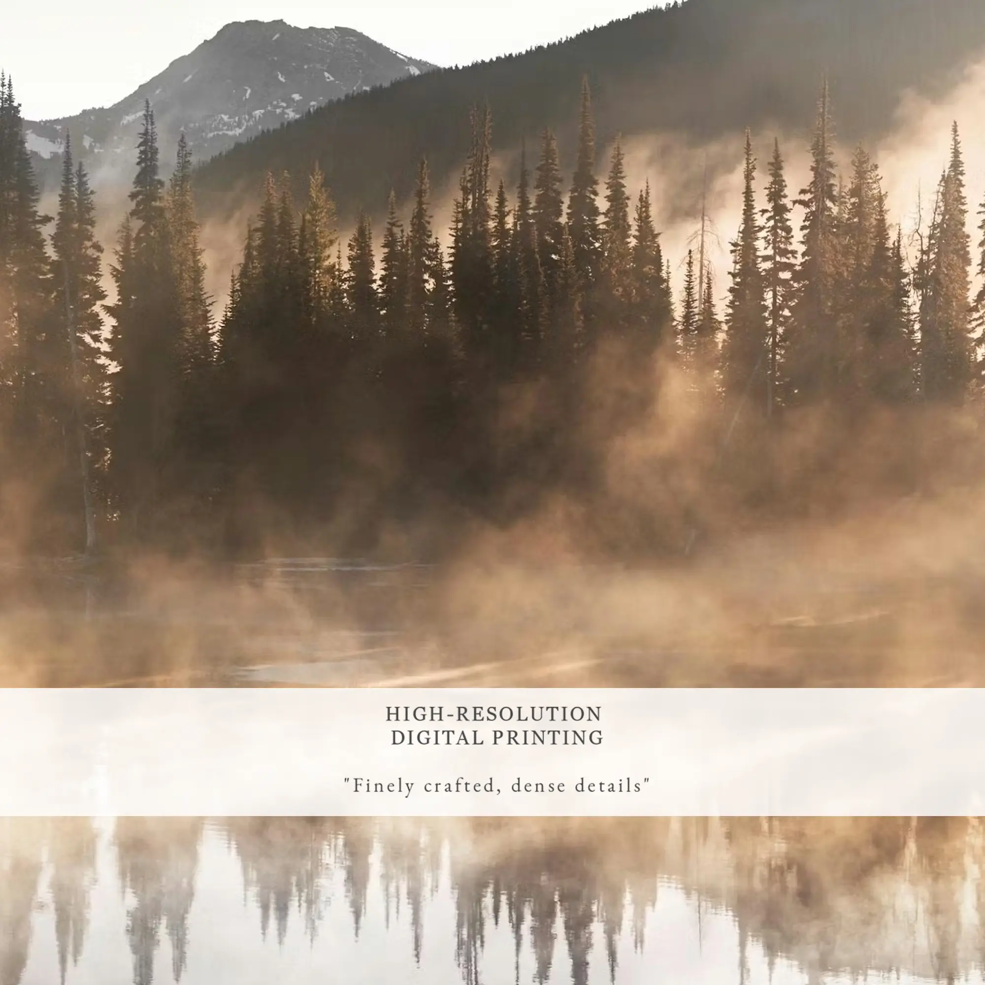 Mountain Wall Art, Large Mountain Landscape Wall Art Print, Misty Forest Lake Nature Poster, Modern Neutral Home Decor, Digital Download Mountain Wall Art, Large Mountain Landscape Wall Art Print, Misty Forest Lake Nature Poster, Modern Neutral Home Decor, Digital Download