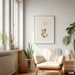 Nursery Wall Art Fox Printable, Cute Baby Animal Nursery Decor, Neutral Boho Kids Room Wall Art, Minimal Nursery Poster, Digital Download - Image 9