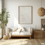 Textured Wall Art Printable, Minimal Neutral Abstract Texture Art, White Living Room Art, Modern Wall Decor, Beige Minimalist Poster