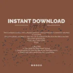 Blue Wall Art Printable, Minimal Moon and Birds Poster, Modern Sky Illustration, Calm Contemporary Home Decor, Digital Download