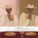 Cowgirl Wall Art Print, Pink Western Decor, Trendy Girls Night Poster, Modern Wine Dinner Gallery Wall Art, Kitchen Wall Decor - Image 7