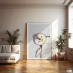 Nursery Wall Art, Penguin Wall Art for Baby Room, Cute Animal Nursery Decor, Kids Room Wall Art, Digital Download